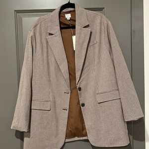 NWT a new day houndstooth blazer- Size L